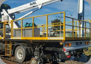 Rear Hi-Rail Equipment rail equipment