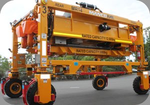 SH1200 Straddle Carrier rail equipment